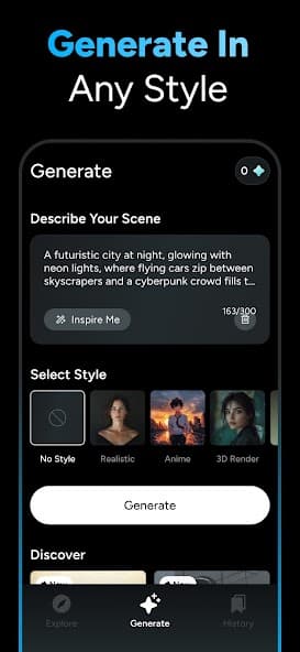 OpenVideo generated video result screen